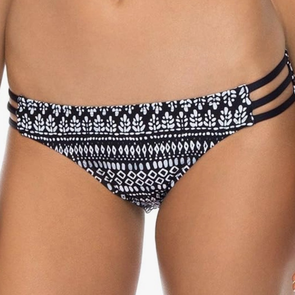 NWT Swim Systems Triple Threat Bikini Bottom XS Moderate Coverage Castle Rock